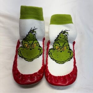 Dr. Seuss by Hanna Andersson Grinch Sock Shoes